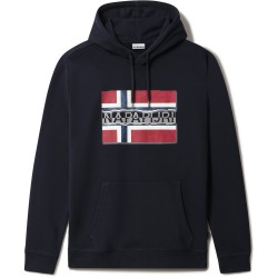 NAPAPIJRI Bench Hoodie - Ανδρικό Φούτερ - Blue Marine