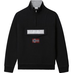 NAPAPIJRI Burgee Half Zip - Ανδρικό Φούτερ - Black