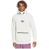 QUIKSILVER Big Logo Tech - Men's Water Repellent Hoodie - Snow White