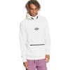 QUIKSILVER Big Logo Tech - Men's Water Repellent Hoodie - Snow White