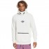 QUIKSILVER Big Logo Tech - Men's Water Repellent Hoodie - Snow White