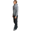 QUIKSILVER Big Logo Snow - Men's Water Repellent Hoodie - Heather Grey
