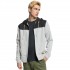 QUIKSILVER Keller Block - Zip Zip-Up Men's Hoodie- Light Grey heather