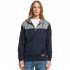 QUIKSILVER Keller Block - Zip Zip-Up Men's Hoodie- Parisian night