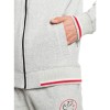 QUIKSILVER Sportsline Block - Men's Full Zip Sweatshirt - Light Grey heather