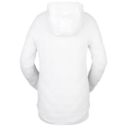 VOLCOM Costus Fleece Hoodie - Γυναικείο Φούτερ - White