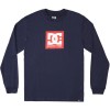 DC Square Star - Long Sleeve T-Shirt for Men - Navy Blazer