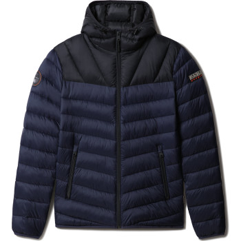 NAPAPIJRI Aerons Hood CB 2 - Men's Jacket - Blue Marine