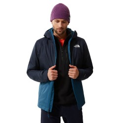 THE NORTH FACE Men’s Millerton Insulated Jacket - Monterey Blue/TNF Black 