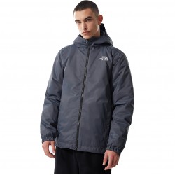 THE NORTH FACE Men's Quest Insulated Jacket  -  Vanadis Grey Black Heather