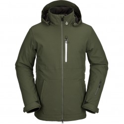VOLCOM Deadly Stones Insulated - Men's snow Jacket - Saturated Green