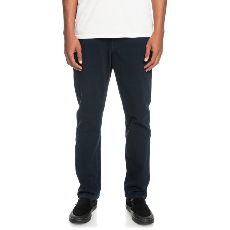 QUIKSILVER Krandy 5 pockets - Straight Fit Trousers for Men - Navy Blazer