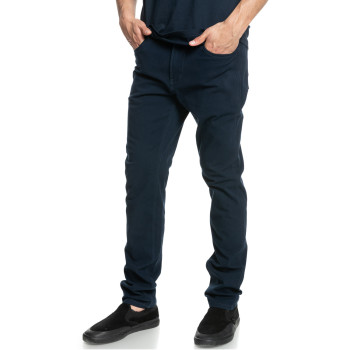 QUIKSILVER Krandy 5 pockets - Straight Fit Trousers for Men - Navy Blazer