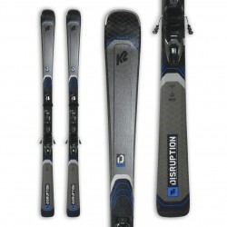 K2 Disruption 76 Skis ​+ M2 10 Quikclik Bindings 2022 