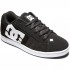 DC Net - Leather Shoes for Men - Black/Black/White