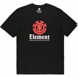 ELEMENT Vertical - T-Shirt for Men - Flint Black