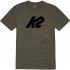 K2 Loud And Proud Tee - T-Shirt for Men - Military Green