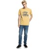 QUIKSILVER Top Of The Hour T-Shirt - Nugget Gold