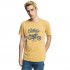 QUIKSILVER Top Of The Hour T-Shirt - Nugget Gold