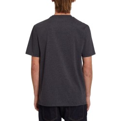 VOLCOM Splicer Short Sleeve - Ανδρικό Τ-shirt - Heather Black