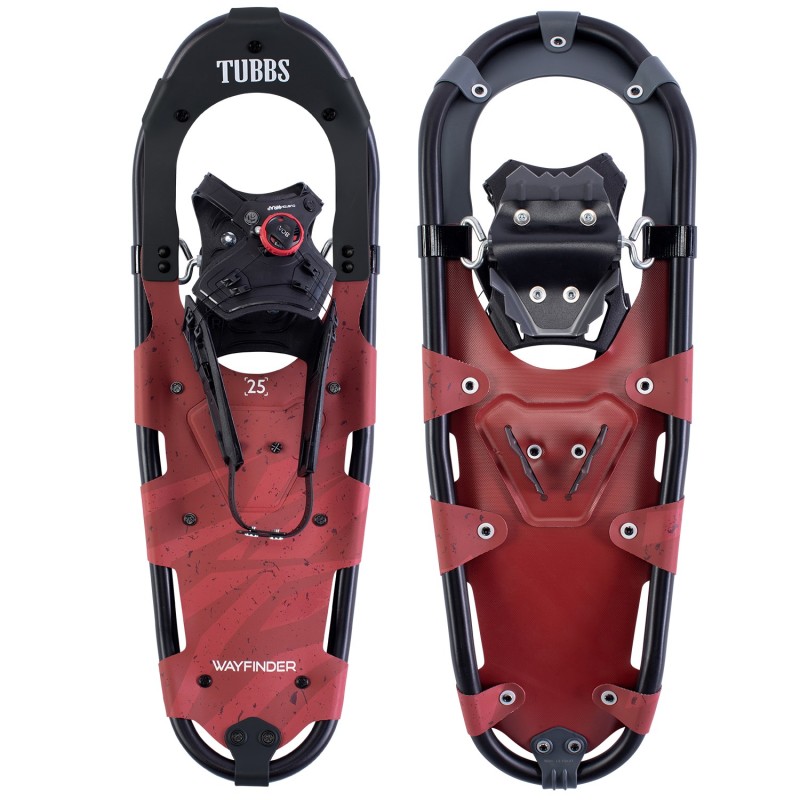 TUBBS Wayfinder 30" - Men's Snowshoes - Black/Red