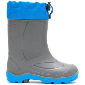 Kamik SNOBUSTER1 - Big Kids Winter boots - Charcoal/Blue
