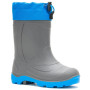 Kamik SNOBUSTER1 - Big Kids Winter boots - Charcoal/Blue