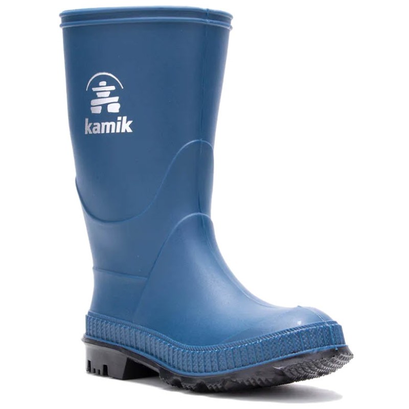 Kamik STOMP - Kid's Rain Boots - Light Navy