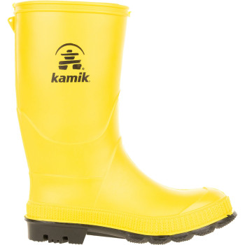 Kamik STOMP - Kid's Rain Boots - Yellow/Black sole
