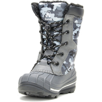 Kamik Surfin - Kids winter boots - Charcoal Black