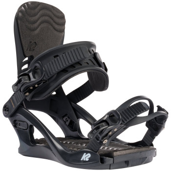 K2 Cassette Black- Women's Snowboard Bindings 2026