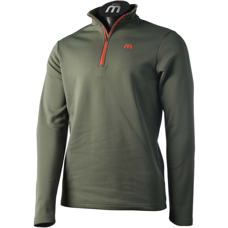 MICO 0753 Warm Control Multisport - Men's 2nd Layer thermal  - Greem Militare