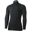 MICO 1481 Super Thermo Primaloft® Skintech - Men's long sleeves mock neck Underwear - Black