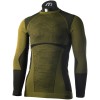 MICO 1850 Warm Control Skintech - Men's long sleeves round neck Underwear - Forest Green