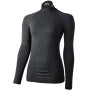 MICO 1856 Warm Control Skintech - Women's long sleeves round neck Underwear - Black