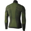 MICO 1431 Extra Dry Skintech - Men's long sleeves round neck Underwear - Green Prato