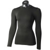 MICO 1436 Extra Dry Skintech - Women's long sleeves round neck Underwear - Black