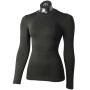 MICO 1436 Extra Dry Skintech - Women's long sleeves round neck Underwear - Black 