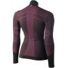 MICO 1436 Extra Dry Skintech - Women's long sleeves round neck Underwear - Black Fucsia