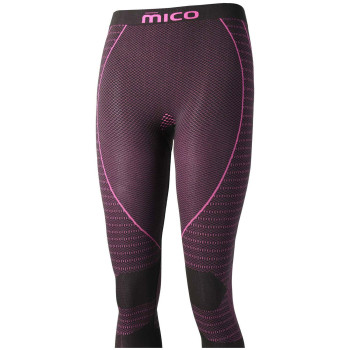 MICO 1438 Extra Dry Skintech - Women's long tight pants Underwear - Black Fucsia