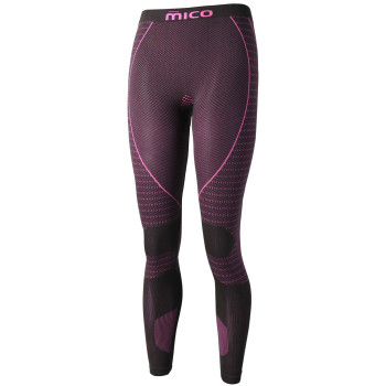 MICO 1438 Extra Dry Skintech - Women's long tight pants Underwear - Black Fucsia