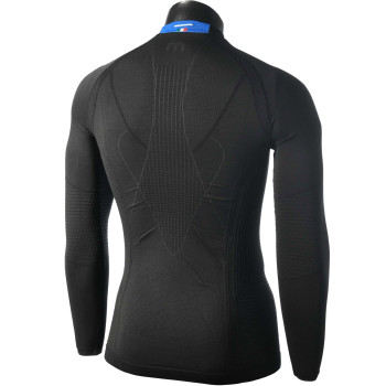 MICO 1450 Odor Zero Ionic+® Skintech - Men's long sleeves round neck Underwear - Black