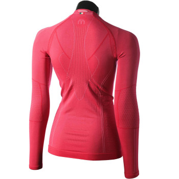 MICO 1455 Odor Zero Ionic+® Skintech - Women's long sleeves round neck Underwear - Fresia
