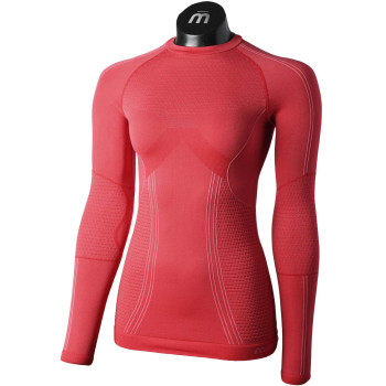 MICO 1455 Odor Zero Ionic+® Skintech - Women's long sleeves round neck Underwear - Fresia