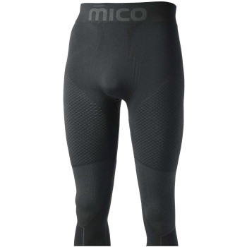 MICO 1483 Super Thermo Primaloft® Skintech - Men's long tight pants Underwear - Black