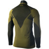 MICO 1850 Warm Control Skintech - Men's long sleeves round neck Underwear - Forest Green