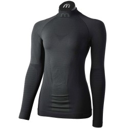 MICO 1856 Warm Control Skintech - Γυναικείο ισοθερμικό long sleeves - Black