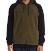 DC Fineline - Reversible Zip Up Fleece Hoodie for Men - Ivy Green