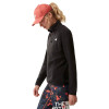 THE NORTH FACE Women's 100 Glacier 1/4 Zip Fleece - TNF Black 2