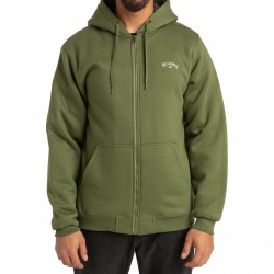 BILLABONG Arch - Zip Up Hoodie - Ανδρική ζακέτα sherpa fleece - Alpine